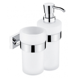 Cup for toothbrushs and Soap Dispenser NIMCO KEIRA KE 2205K31W-26