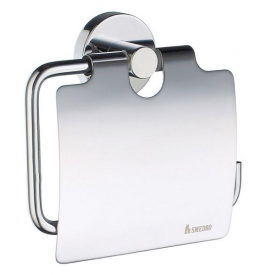 Toilettenpapierhalter mit Deckel SMEDBO HOME - Chrom glänzend