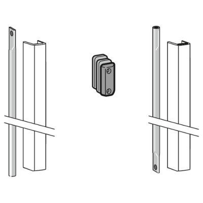 DORMA PHX 04 F - Connecting rod set with cover for door heights up to 2270 mm