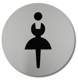 Piktogram toaleta damska