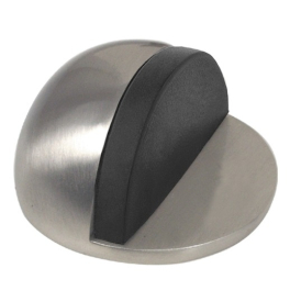 Dome glued door stopper - ONS - Brushed nickel