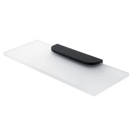 Półka szklana z uchwytem NIMCO NIKAU BLACK NKC 30091B-30-90