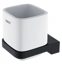 Kubek do mycia zębów NIMCO MAYA BLACK MAC 29058K-90