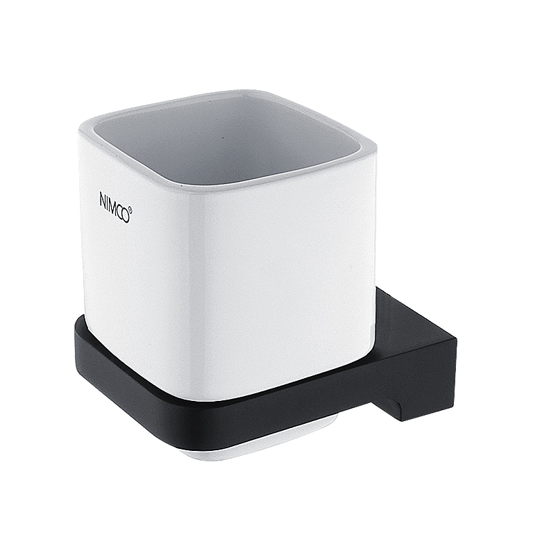 Pohár na zubné kefky NIMCO MAYA BLACK MAC 29058K-90 Pohár na zubné kefky NIMCO MAYA BLACK MAC 29058K-90