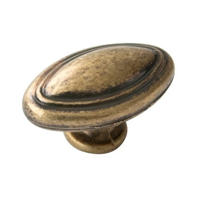Furniture handle HERKULES - Patina on brass