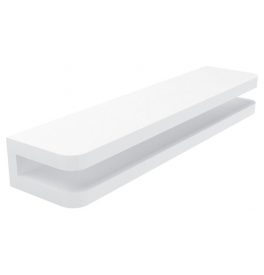 Glass shelf brackets NIMCO MAYA WHITE MAB 29091BS-05