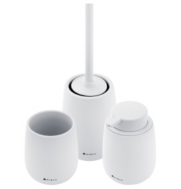 Set of bathroom accessories NIMCO TABO - White matt
