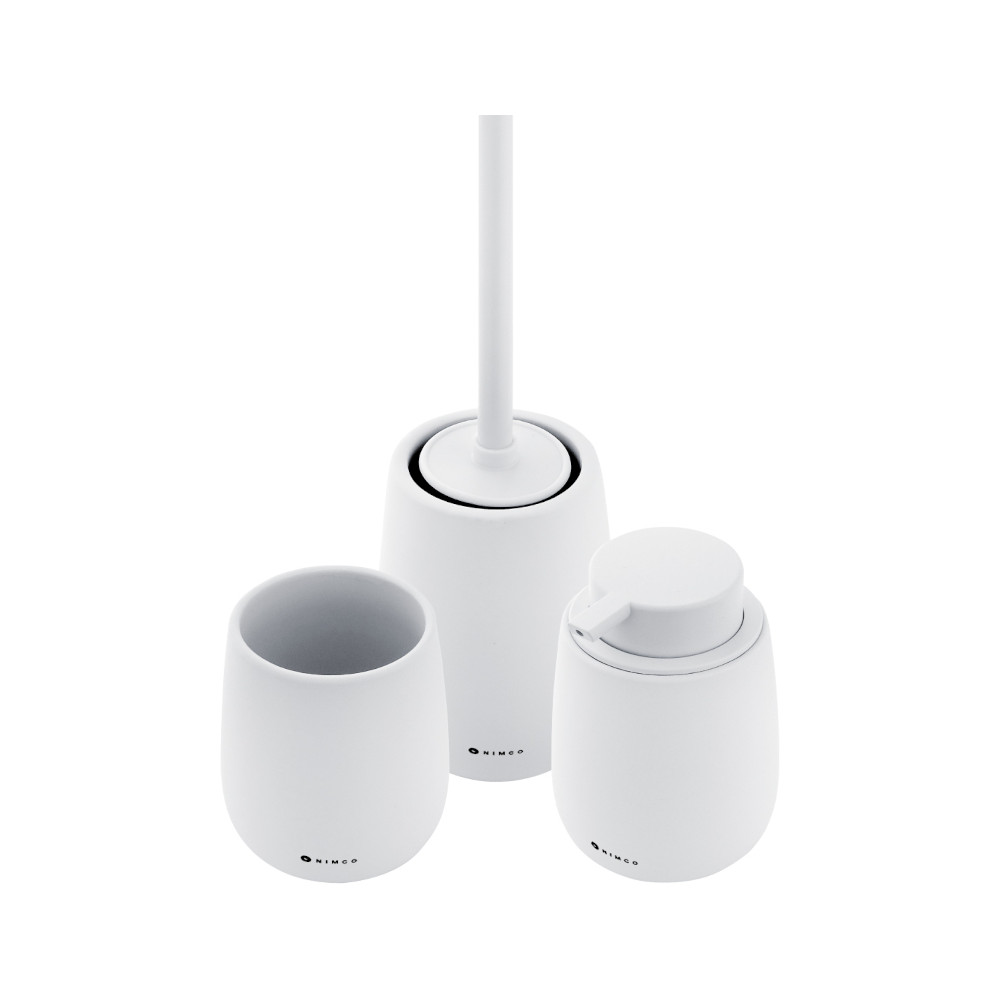 Set kúpeľňových doplnkov NIMCO TABO - Biela matná