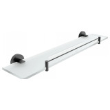 Glasregal und Zaun NIMCO UNIX BLACK IXI 600 mm