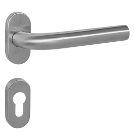 Door Handle MPK MONA - UOR - Brushed stainless steel