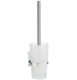 Toilet brush with glass container SMEDBO POOL ZK333