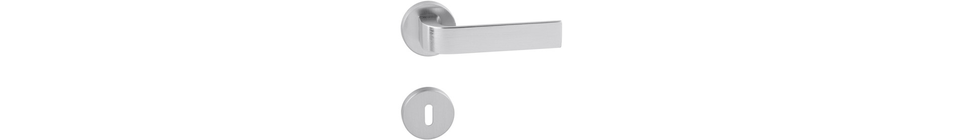 Round rosette handles
